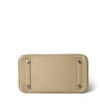 Birkin 25 Parchemin / Light Beige Togo Palladium Plated M Square Stamp - Image 9