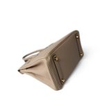 Birkin 25 Trench Togo Gold Plated A Stamp - Image 6