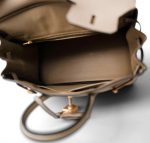 Birkin 25 Trench Togo Gold Plated A Stamp - Image 13