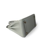 Birkin 25 Gris Neve Togo Leather Gold Hardware B Stamp - Image 13