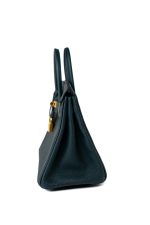 Birkin 25 Vert Cyprès Veau Togo Leather Gold Plated C Stamp - Image 7