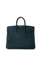 Birkin 25 Vert Cyprès Veau Togo Leather Gold Plated C Stamp - Image 14