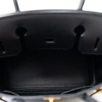 Birkin 30 Black Veau Epsom Leather Gold Plated N Stamp - Image 14