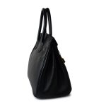 Birkin 30 Black Veau Epsom Leather Gold Plated N Stamp - Image 10