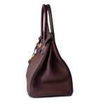 Birkin 30 Bordeaux Veau Togo Leather Gold Plated Hardware A Stamp - Image 2