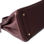 Birkin 30 Bordeaux Veau Togo Leather Gold Plated Hardware A Stamp - Image 7