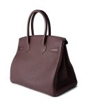 Birkin 30 Bordeaux Veau Togo Leather Gold Plated Hardware A Stamp - Image 11