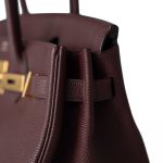 Birkin 30 Bordeaux Veau Togo Leather Gold Plated Hardware A Stamp - Image 14