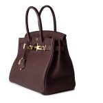 Birkin 30 Bordeaux Veau Togo Leather Gold Plated Hardware A Stamp - Image 17