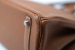 Birkin 30 Gold Veau Togo Leather Palladium Plated Hardware R - Image 4
