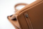 Birkin 30 Gold Veau Togo Leather Palladium Plated Hardware R - Image 17