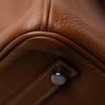 Birkin 30 Gold Veau Togo Palladium Plated Y Stamp - Image 16