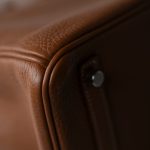 Birkin 30 Gold Veau Togo Palladium Plated Y Stamp - Image 19
