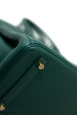 Birkin 30 Malachite Veau Togo Leather Gold Plated Hardware 2020 Y - Image 2