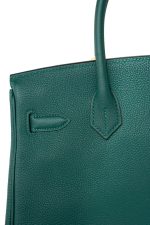 Birkin 30 Malachite Veau Togo Leather Gold Plated Hardware 2020 Y - Image 4