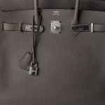 Birkin 35 Etain Veau Togo Leather Palladium Plated 2017 A - Image 2