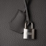 Birkin 35 Etain Veau Togo Leather Palladium Plated 2017 A - Image 13