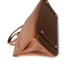 Birkin 30 Gold Courchevel Leather Gold Plated Hardware G Square Stamp - Image 10