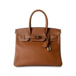 Birkin 30 Gold Courchevel Leather Gold Plated Hardware G Square Stamp