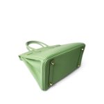 Birkin 30 Vert Criquet Veau Epsom Gold Plated Hardware - Image 5