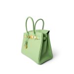 Birkin 30 Vert Criquet Veau Epsom Gold Plated Hardware - Image 11