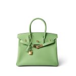 Birkin 30 Vert Criquet Veau Epsom Gold Plated Hardware - Image 12