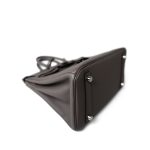 Birkin 25 Gris Etain Palladium Plated  C Stamp - Image 7