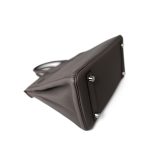 Birkin 25 Gris Etain Palladium Plated  C Stamp - Image 11