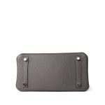 Birkin 25 Gris Etain Palladium Plated  C Stamp - Image 12