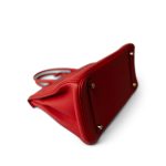 Birkin 30 Rouge de Coeur Togo Gold Plated D Stamp - Image 11