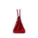 Birkin 30 Rouge de Coeur Togo Gold Plated D Stamp - Image 8