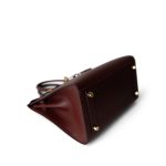 Birkin Sellier 25 Rouge H Veau Madame Leather Gold Plated Z Stamp - Image 15