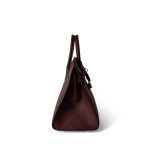 Birkin Sellier 25 Rouge H Veau Madame Leather Gold Plated Z Stamp - Image 8
