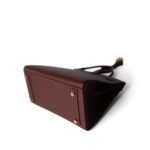 Birkin Sellier 25 Rouge H Veau Madame Leather Gold Plated Z Stamp - Image 14