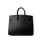 Birkin Sellier 25 Black Veau Epsom Leather Gold Plated Hardware Z Stamp - Image 23