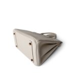 Birkin 25 Craie Togo Rose Gold Plated Z Stamp - Image 17
