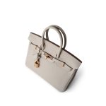 Birkin 25 Craie Togo Rose Gold Plated Z Stamp - Image 3