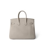 Birkin 25 Craie Togo Rose Gold Plated Z Stamp - Image 14