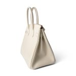 Birkin 30 Craie Veau Epsom Gold Plated C Stamp - Image 5