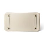 Birkin 30 Craie Veau Epsom Gold Plated C Stamp - Image 16