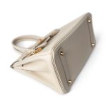 Birkin 30 Craie Veau Epsom Gold Plated C Stamp - Image 15