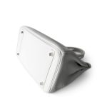 Birkin 30 White Taurillon Clemence Leather Palladium Plated I Square Stamp - Image 7