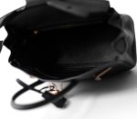 Birkin 25 Black Togo Rose Gold Plated Y Stamp - Image 12