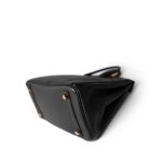 Birkin 25 Black Togo Rose Gold Plated Y Stamp - Image 6