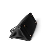 Birkin 25 Black Togo Rose Gold Plated Y Stamp - Image 2