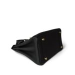 Birkin 25 Noir Black Veau Togo Leather Gold Hardware - Image 14