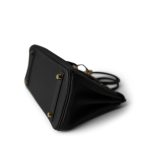 Birkin 25 Noir Black Veau Togo Leather Gold Hardware - Image 16
