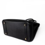 Birkin 30 Black Noir Vachette Ardennes Gold Plated Hardware - Image 7