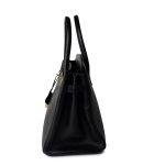 Birkin 30 Black Noir Vachette Ardennes Gold Plated Hardware - Image 12