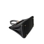 Birkin 30 Noir Togo Rose Gold Plated Hardware D Stamp - Image 7